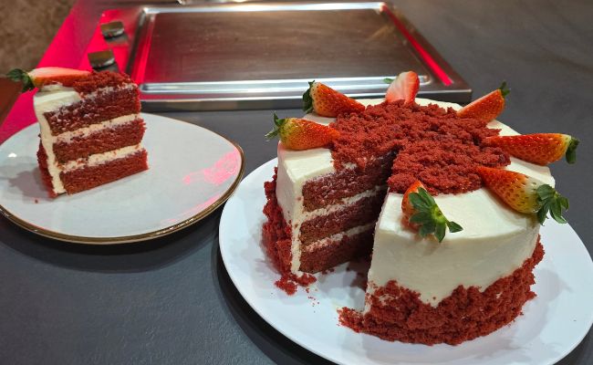 Enamorados de la Repostería: Tarta Red Velvet para San Valentín