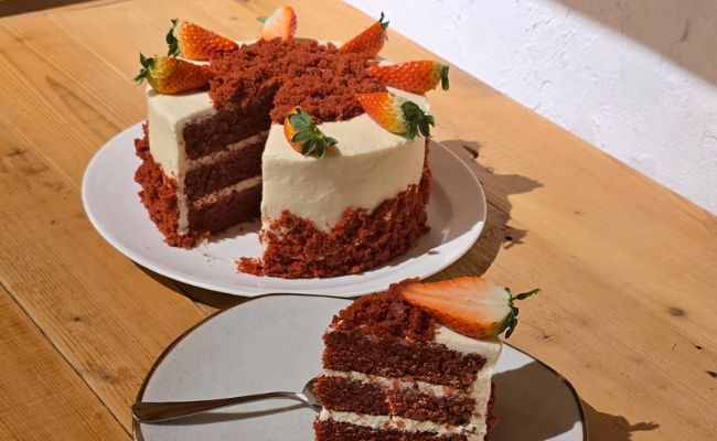 Enamorados de la Repostería: Tarta Red Velvet para San Valentín