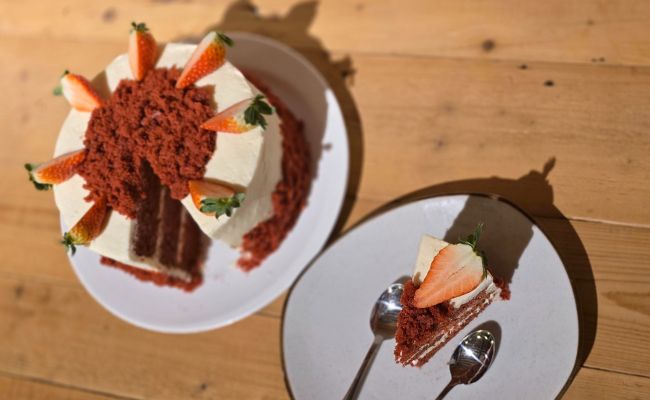 Enamorados de la Repostería: Tarta Red Velvet para San Valentín