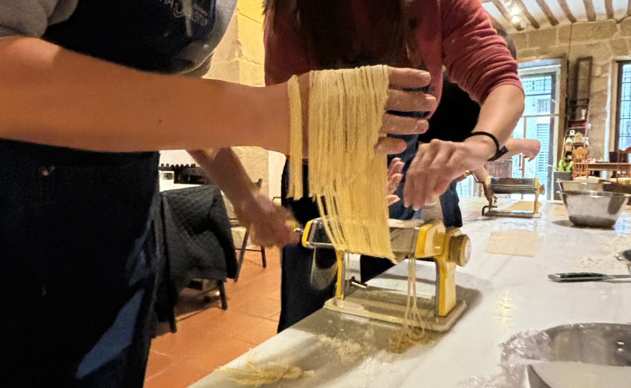 Sabores de Italia: pasta fresca Sabores de Italia: pasta fresca, salsas pesto y boloñesa.